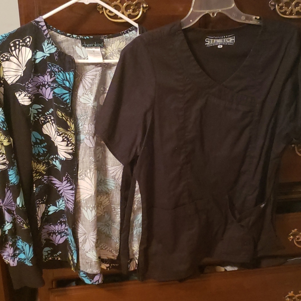 Scrub tops